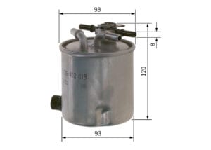 FILTRU,    COMBUSTIBIL,    F026402019